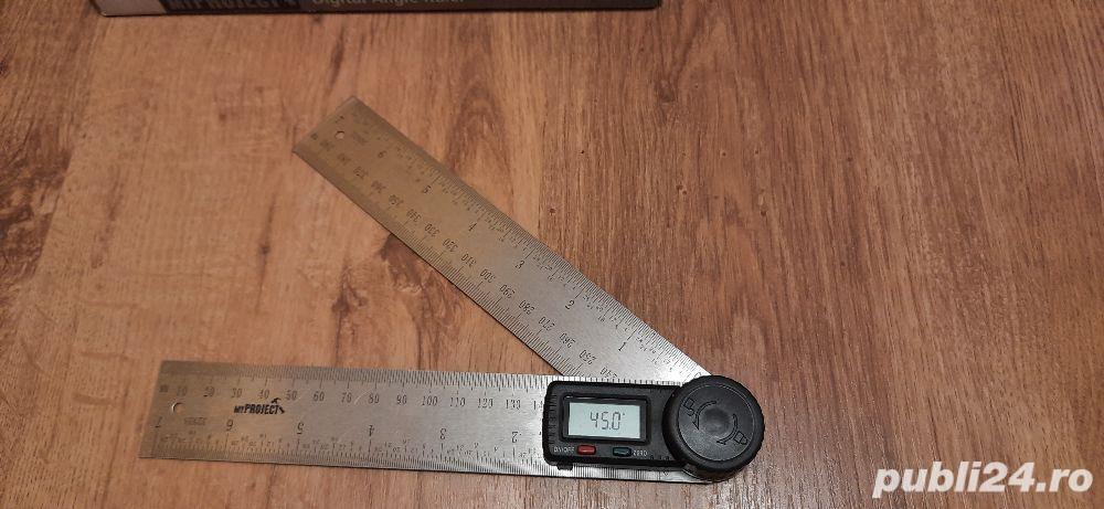 Dispozitiv/Raportor digital de masurare a unghiurilor 0 - 360 grade, afisaj LCD, NOU !