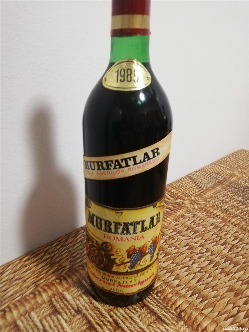 Sticla de vin cabernet sauvignon Murfatlar - 1985