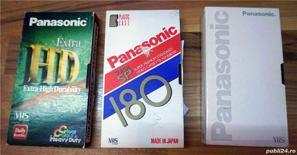 Panasonic - caseta video (VHS)