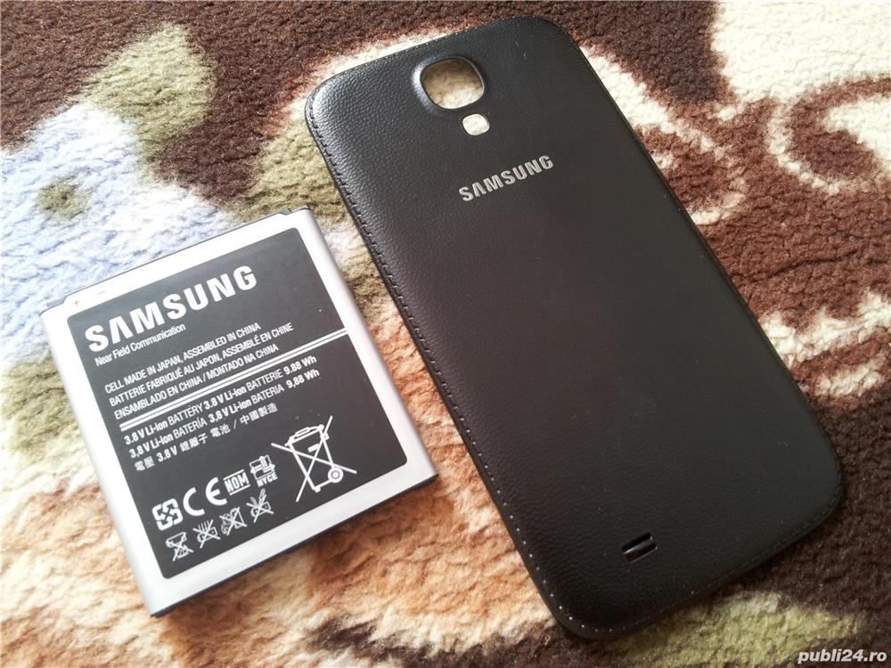 Baterie + capac spate Samsung Galaxy S4 GT-I9505 varianta Black Mist