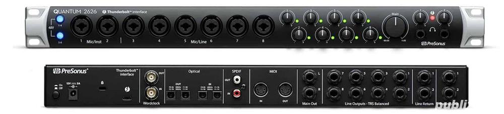 Quantum 2626 Presonus - interfata audio de studio