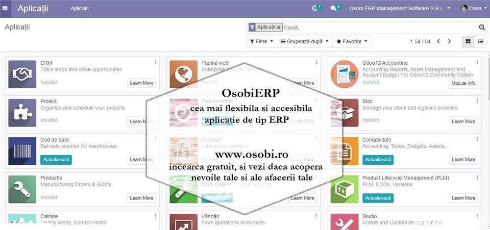 Sisteme informatice de tip ERP, la cele mai mici preturi