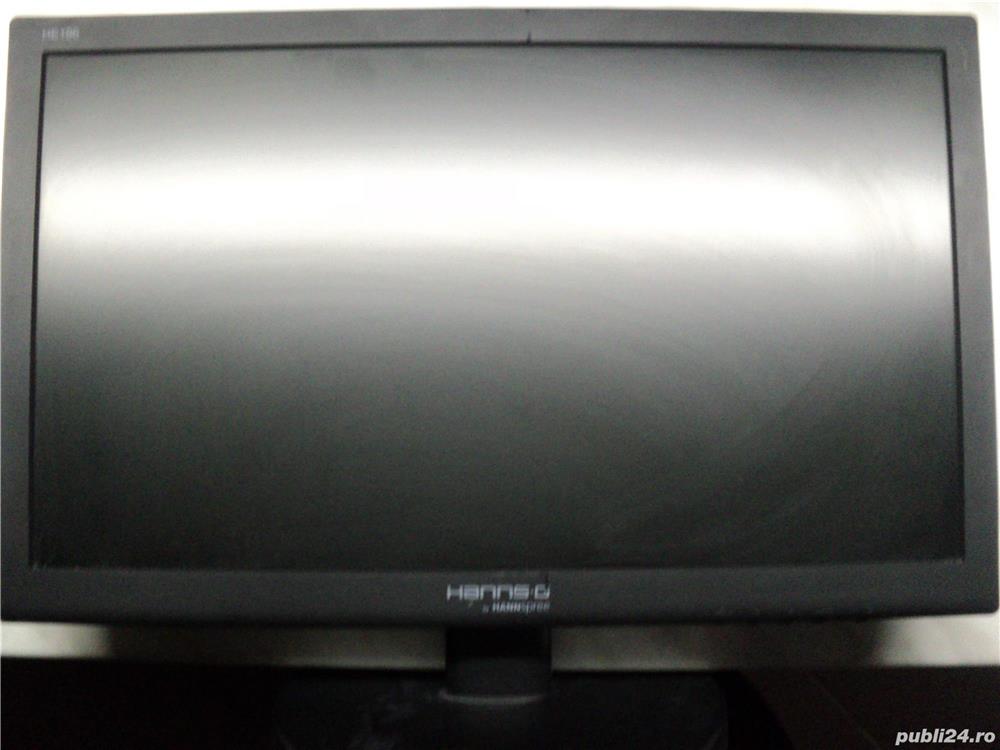 Monitor 19" LED 19 HANNS-G CODE: HE 196APB Boxe incorporate 19 inch LED, VGA si AUDIO IN