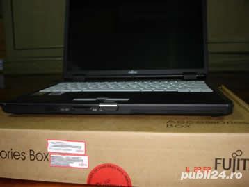 Laptop complet Fujitsu Siemens adaptor microfon, boxe, web cam