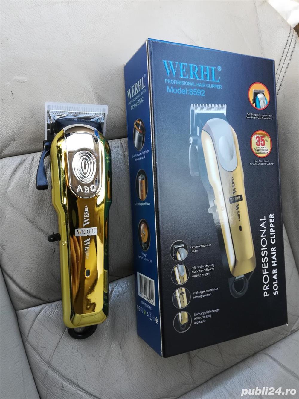 Aparat profesional de tuns parul - masina de tuns pe acumula