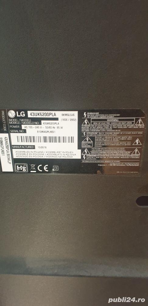 Dezmembrez smart tv Lg 43uk6200 