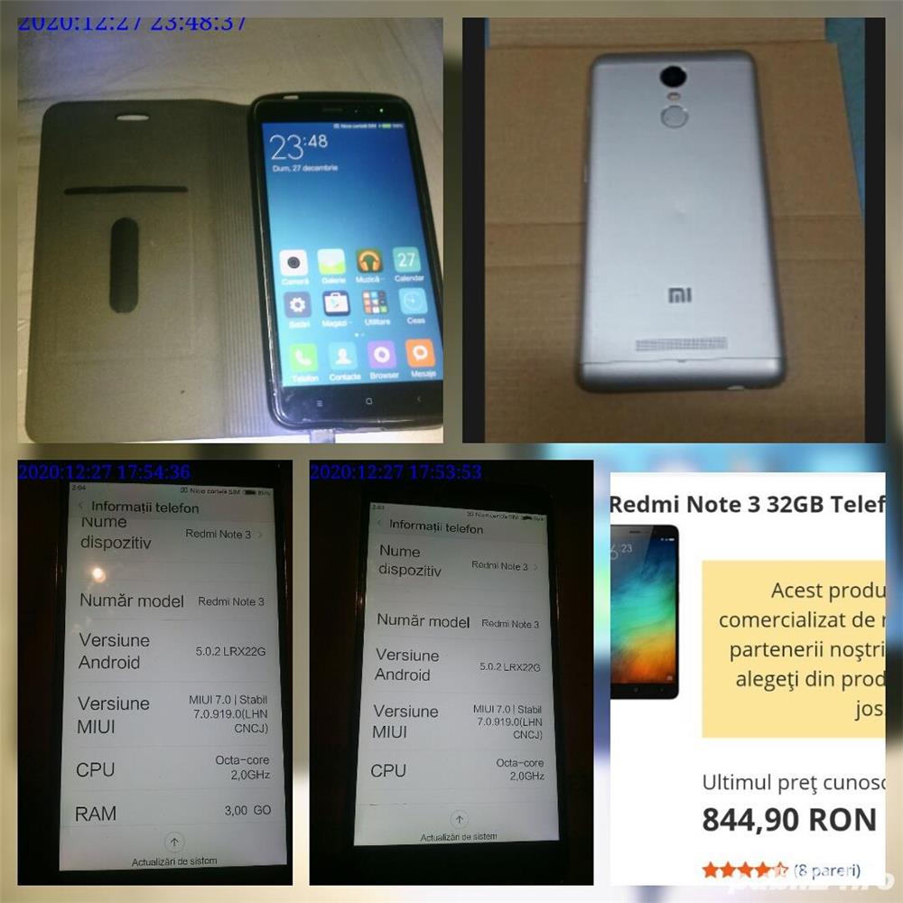 Telefon Xiaomi Redmi Note 3 32GB 3GB RAM dual SIM Octa-Core 4050mAh