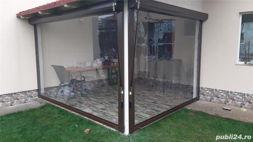 Folie anti vant cu caseta si ghidaje