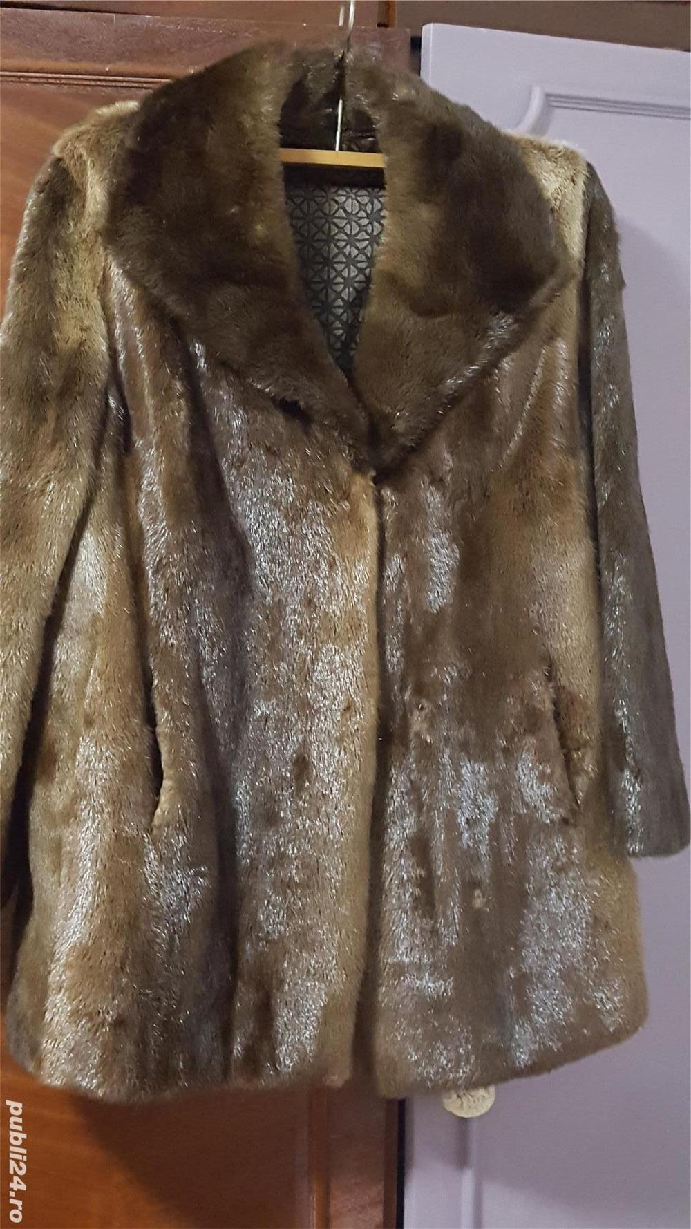Haină blană nurca