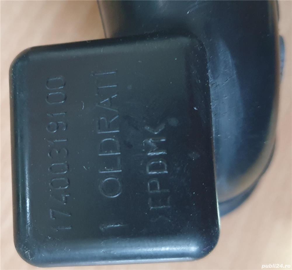 Burduf evacuare apă pentru mașini de spălat rufe Indesit / Ariston, cod piesă 17400319100