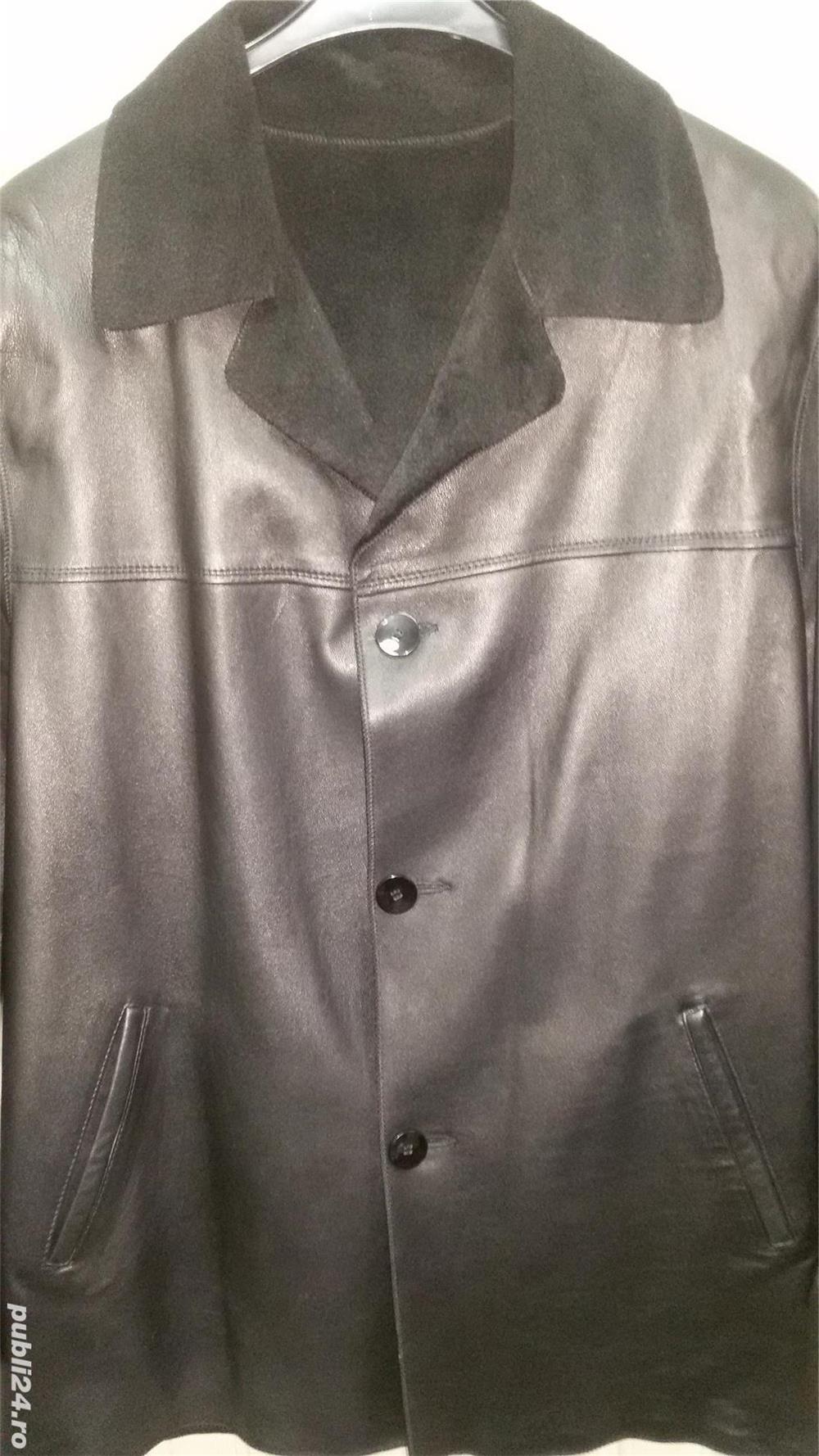 Sacou din piele doua fețe