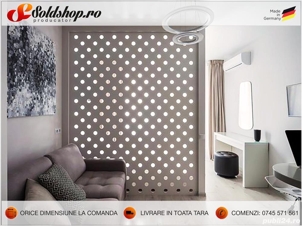 Panou decorativ gri denumire PE-L118 LUCIA