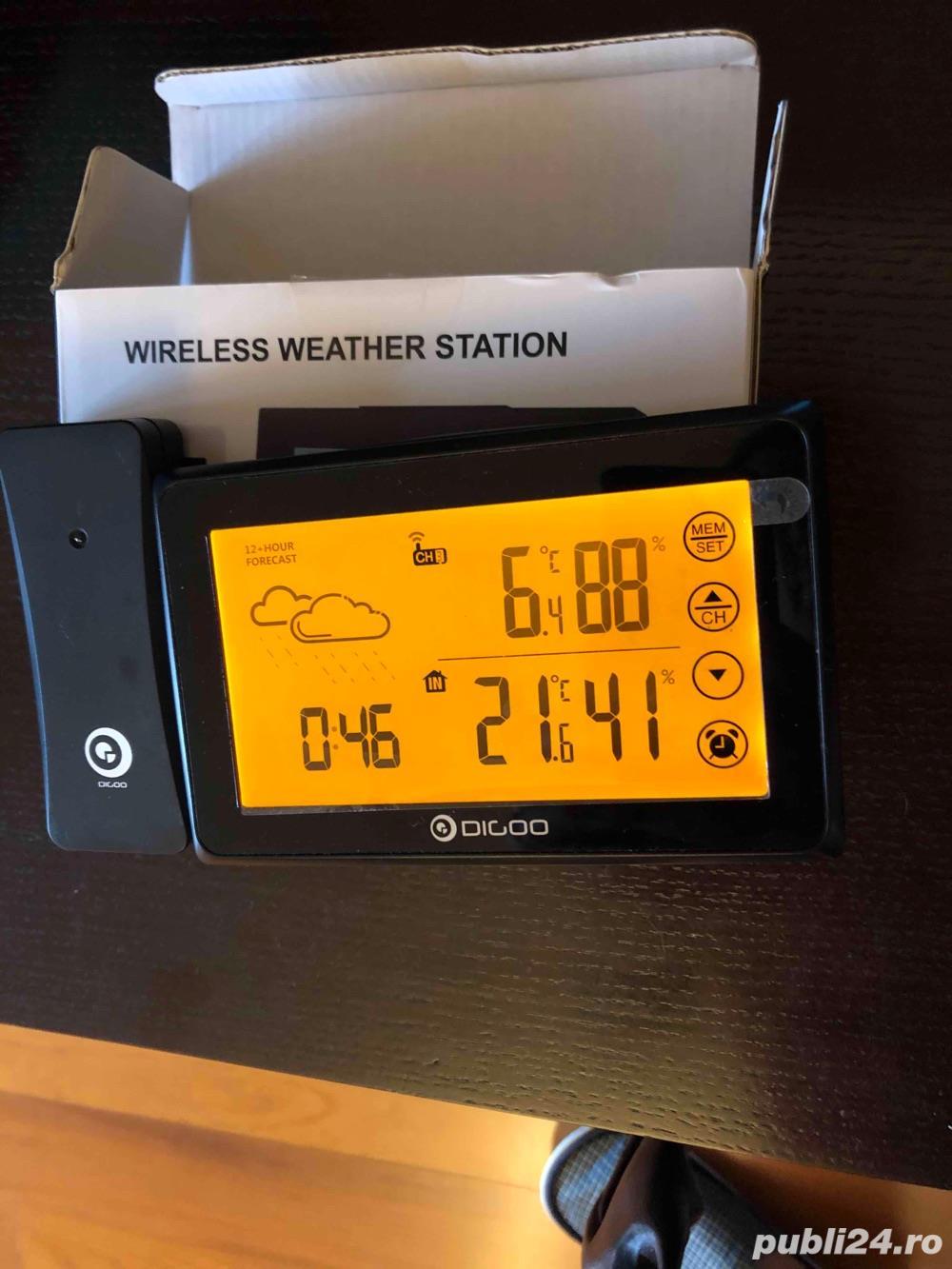 termometru intern -extern nou