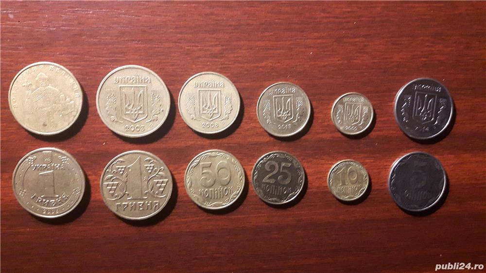 Colectionar, vand monede din Ucraina