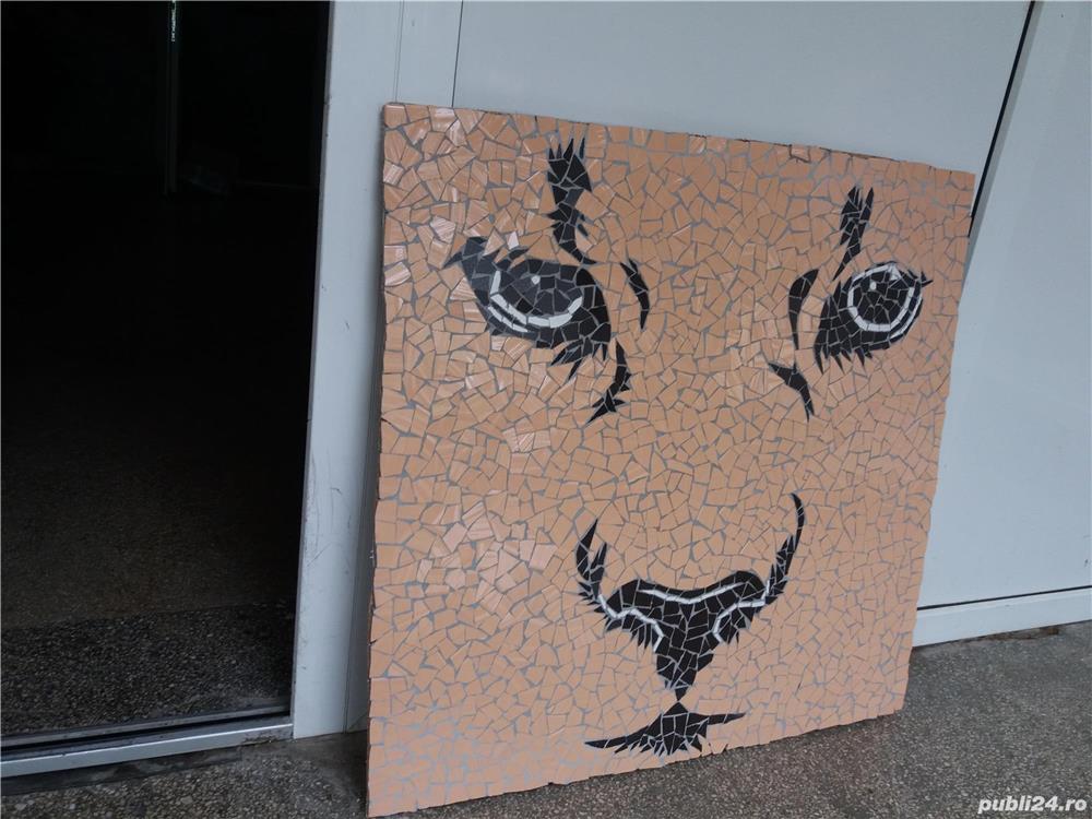 Tablou mozaic ceramica Felina