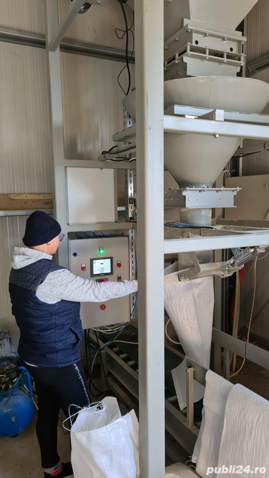 Instalatie insacuire saci 5 kg - 50 kg