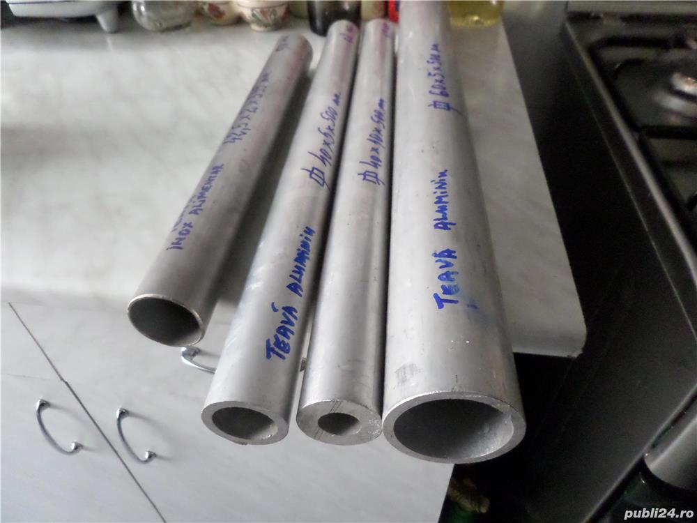 Vand teva aluminiu cu perete gros si de inox 