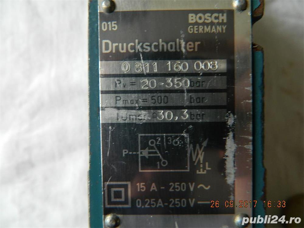 Bosch 0 811 060 008 hydraulik pressure switch