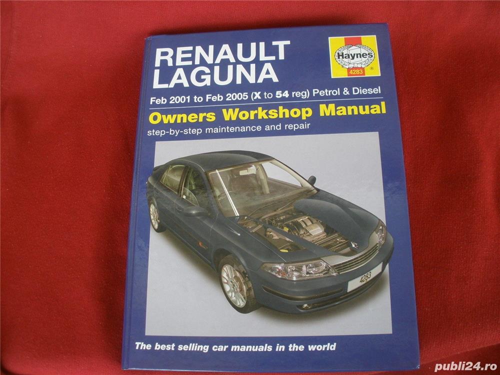Haynes Renault Laguna 2001-2007, manual reparatii auto