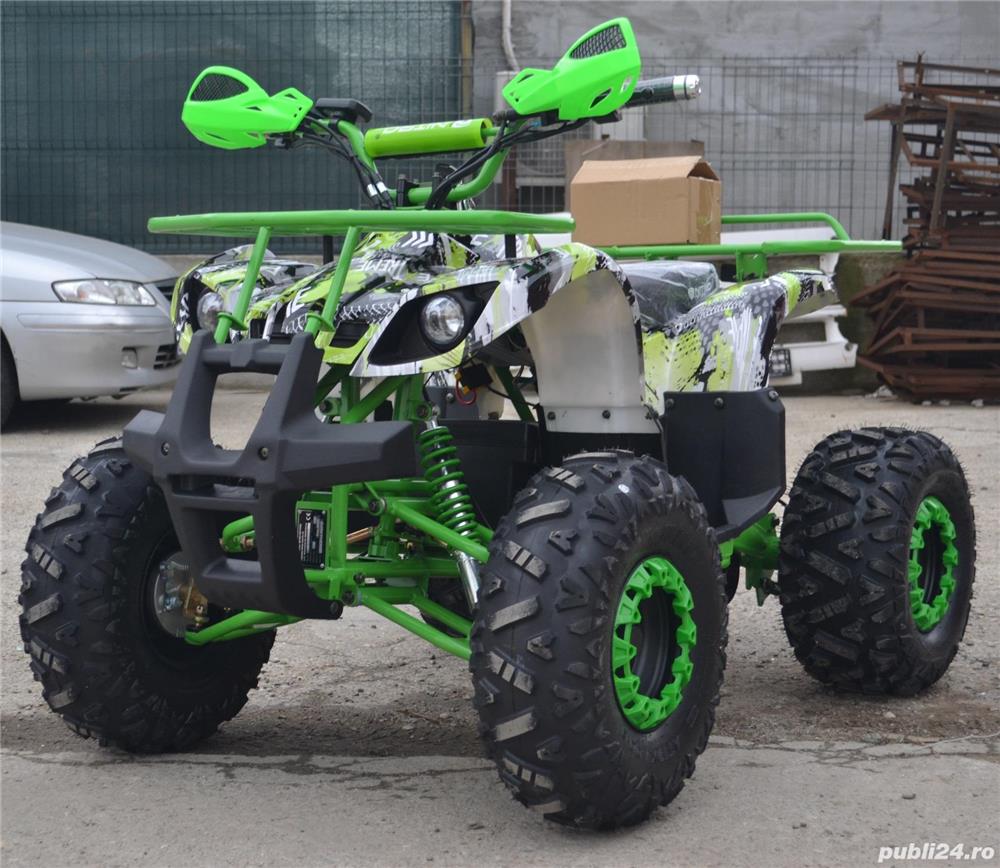 ATV electric NITRO Eco TORONTO 1000W 48V 20Ah Diferential Grafiti Green	