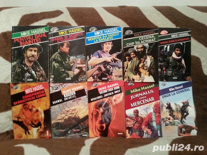 Mike Hassel carti comando (10 vol) serie integrala