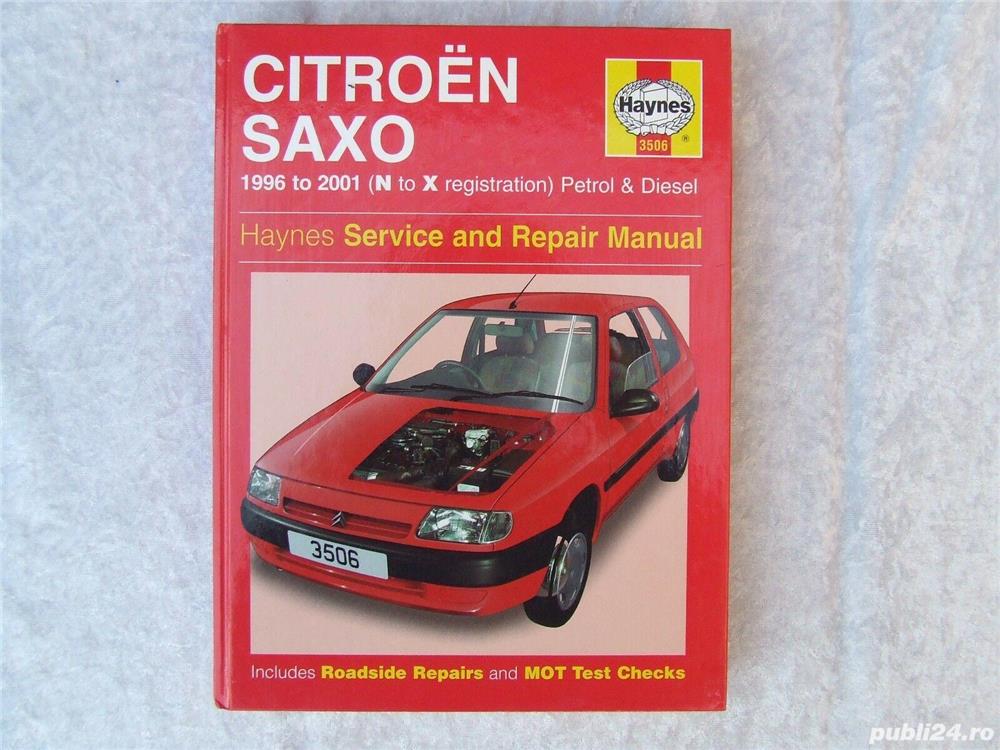 Haynes: Citroen Saxo 1996-2004, manual reparatii auto