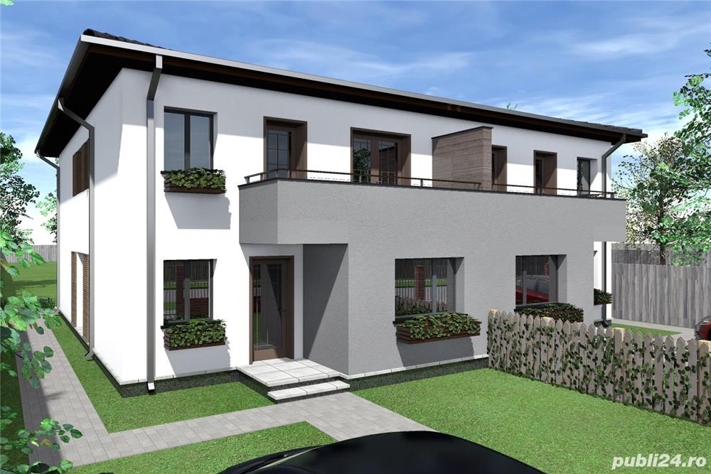 Vand proiect de arhitectura si structura pentru o cladire tip Duplex.