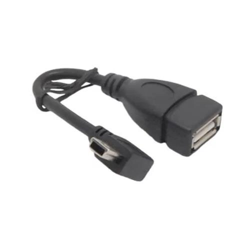 Cablu adaptor OTG mini USB 5 pini mufa USB 2.0, XML ANAF casa marcat