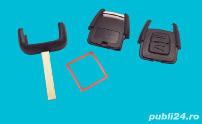 Carcasa cheie auto Opel, 2 butoane, model Astra, Zafira, Omega, Vectra