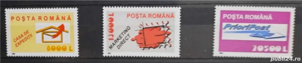 Timbre 2002 Servicii poștale (II), MNH
