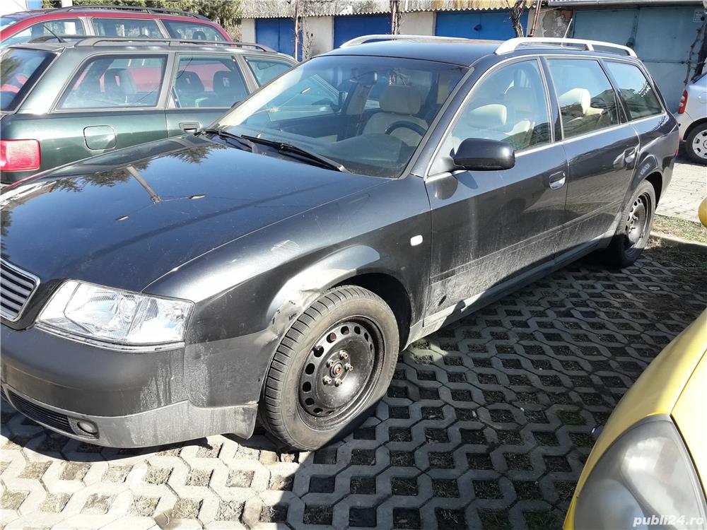 Dezmembrez Audi A6 Avant, model C5, 2,5 TDI, cutie tiptronic ETZ, 2000, culoare negru, LZ9W