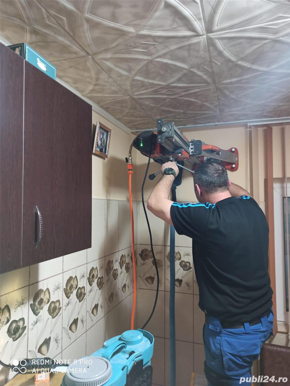   Gaura hota,centrala,AC etc in beton armat,caramida,BCA fara mizerie