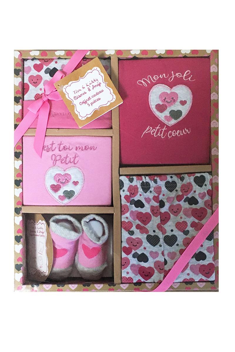 Set cadou bebe 5 piese Love Tom Kids 0-6 luni