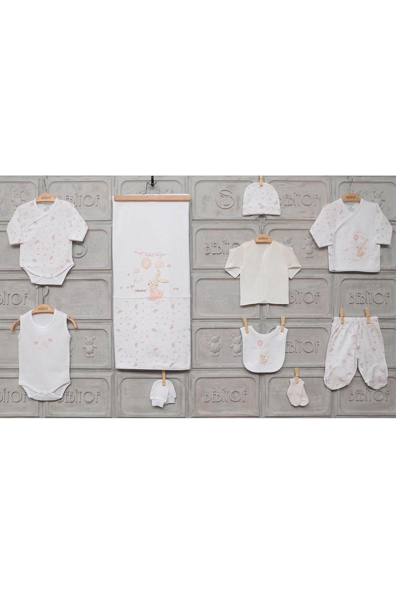 Set 10 piese cadou nou-nascut alb 