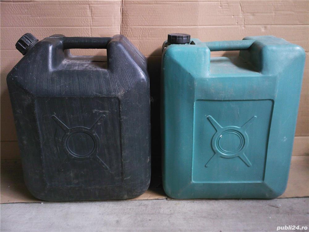 Canistra plastic bidon vin 20 litri, 10 L din plastic gros,canistra metalica 20 l