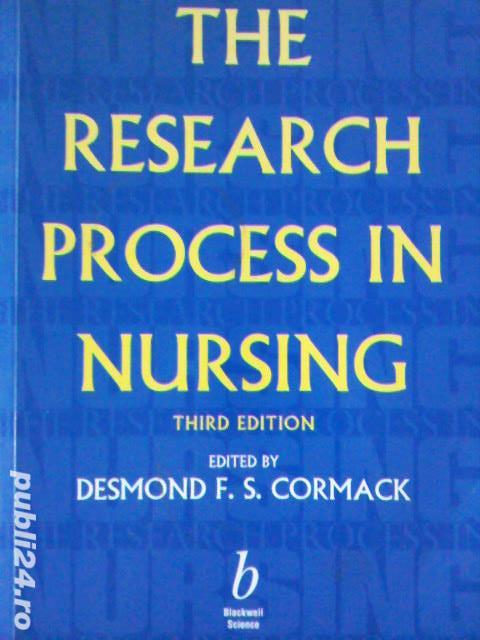 Procesul de cercetare in asistenta medicala, carte proiecte, engleza