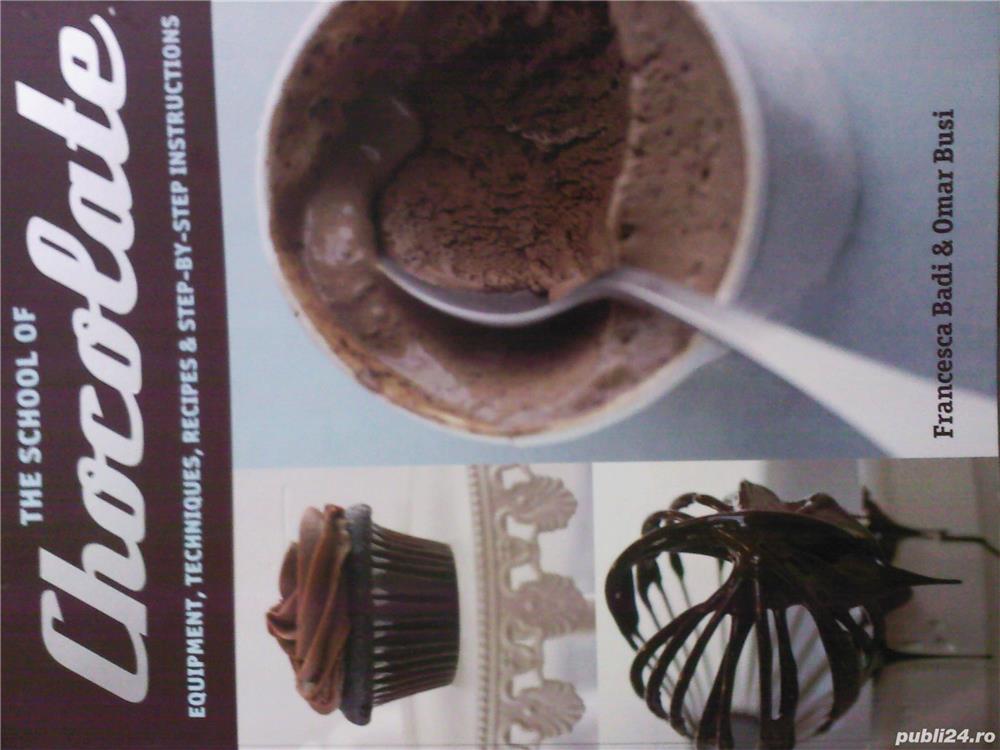Retete cu ciocolata, carte de bucate in limba engleza