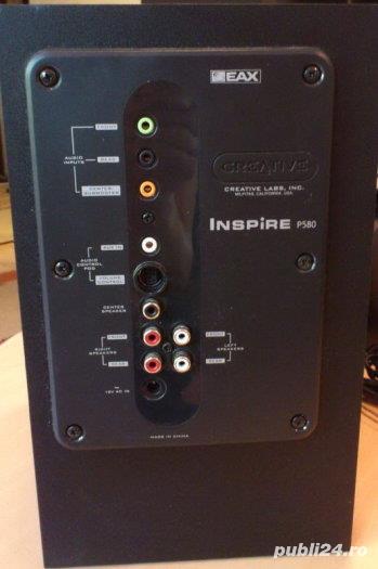 Boxa activa sistem 5.1 woofer Creative Inspire P580 - speaker system- set complet