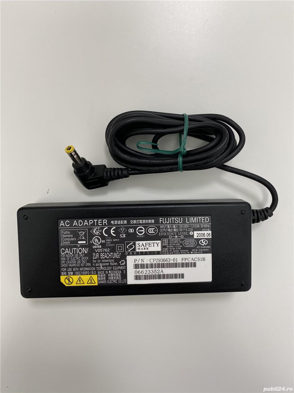 incarcator Fujitsu SEC100P2-19.0 AC ADAPTER 19VDC 4.22A