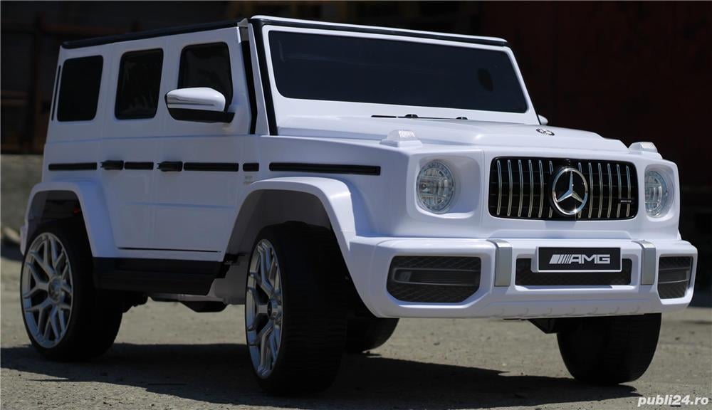 Masinuta electrica pentru 2 copii Mercedes AMG G63 XXL 4x4 180W