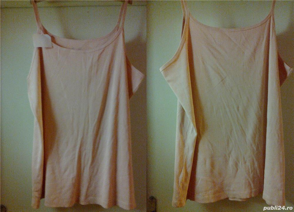 Bluza larga, maieu nou bumbac roz-banan marca Union Blues Anglia nr. 60