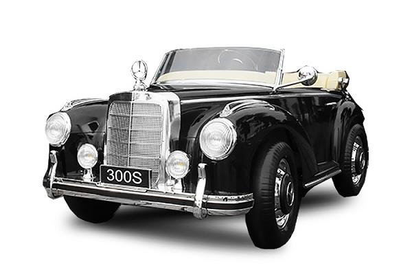  Masinuta electrica pentru copii Mercedes 300S 2x 35W 12V Negru Nou