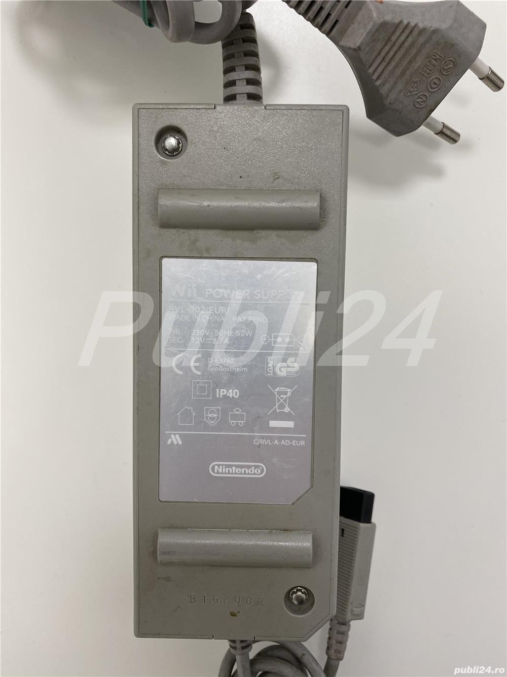 Încărcător Nintendo Wii RVL-002, 12V / 3.7A