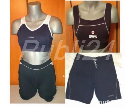 Costum fitness LaGear - Lonsdale: Bermude & Bustiere, M