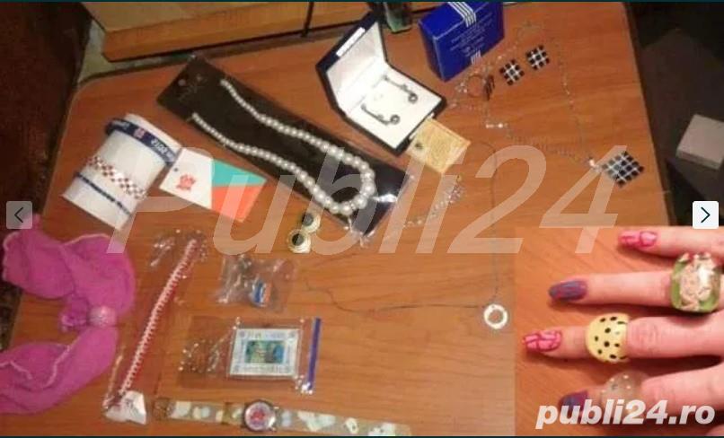 Lot Bijuterii: Set Cercei/Lant+Pandativ/Inel/Bratari/Ceas/Breloc