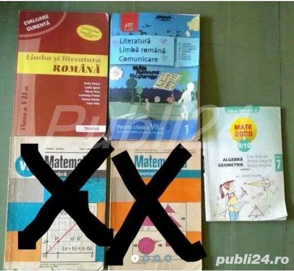 Manuale cls. VII, lb si literatura Romana & Matematica