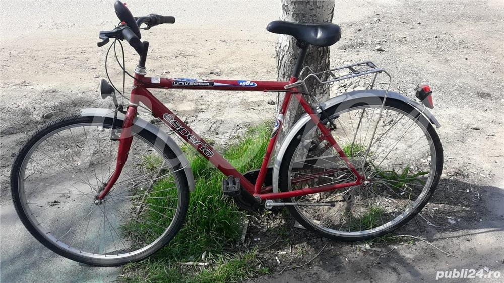 Vand bicicleta mare originala ESPERIA 6900,putin folosita,inca mai are folia de protectie pe aripi