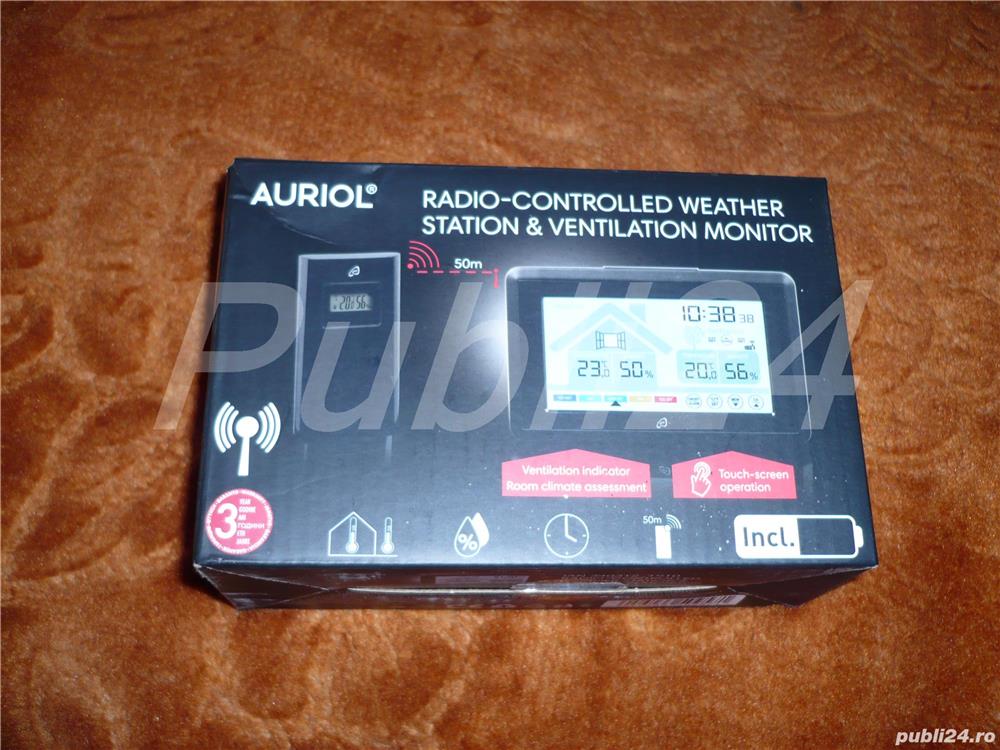  Statie Meteo Tuch screen raza 50m noua Cu iluminare Afisaj sigilata (schimb)