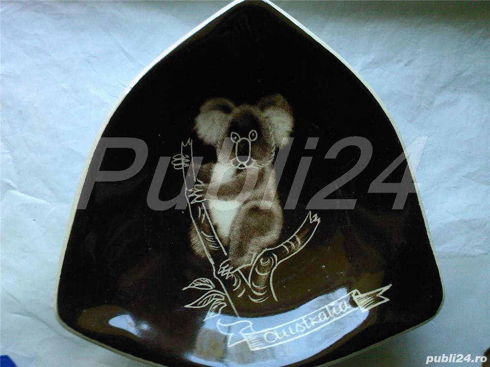 Scrumiera vintage Australia cu ursul Koala, anii '60