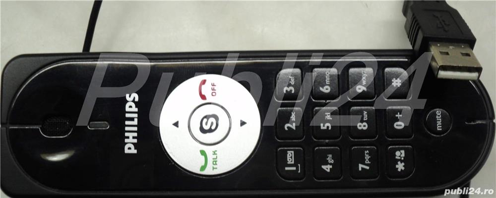 Telefon USB Philips Pentru Skype VOI0801B/37